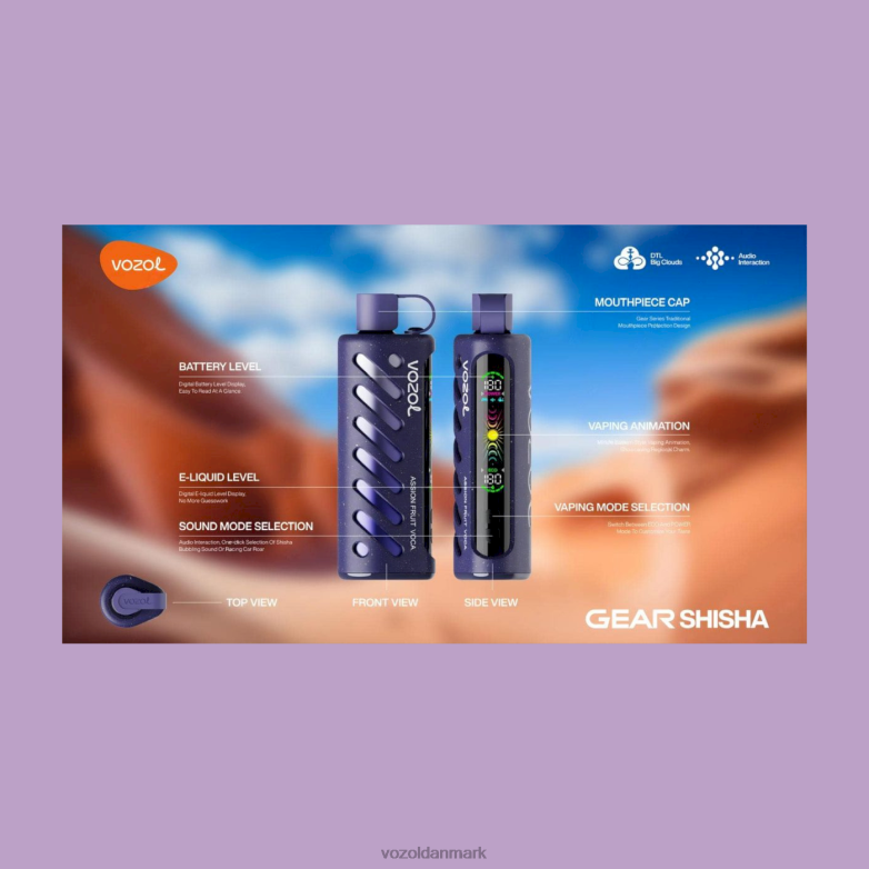 Vozol Danmark Z0H8D1 VOZOL gear shisha 25000