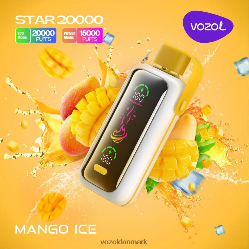 Vozol Vape Pen mango is PZ6N8213 VOZOL STAR 20.000