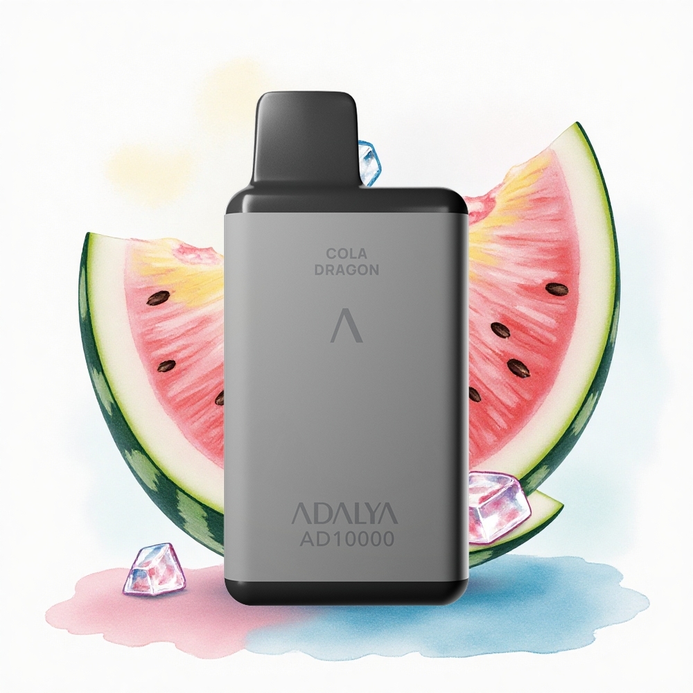 Adalya AD 10000 Vandmelon Is med 650 mAh og 2% nicotine