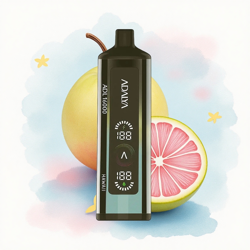 Adalya ADL 16000 PRO Hawaii Stålrør Smart Mesh Coil 1000 mAh