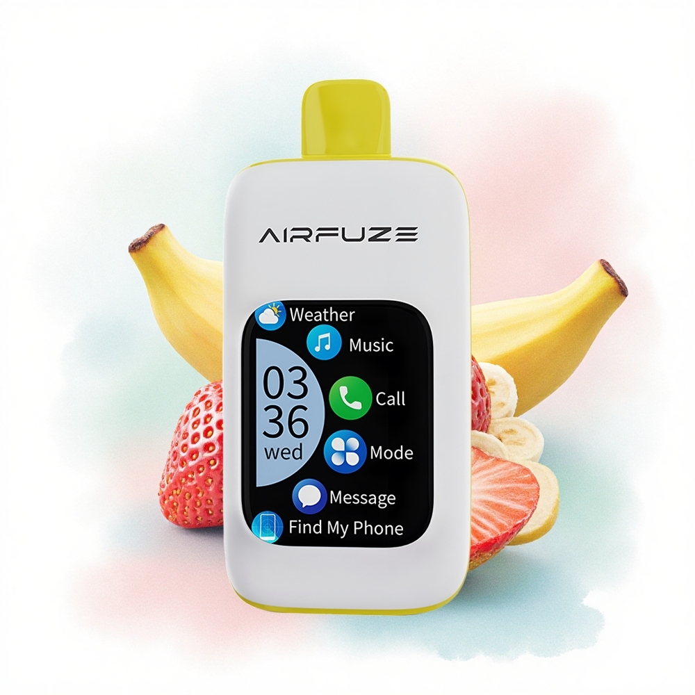 AirFuze Smart 30000 Jordbær Banan 5% Nikotin 900mAh