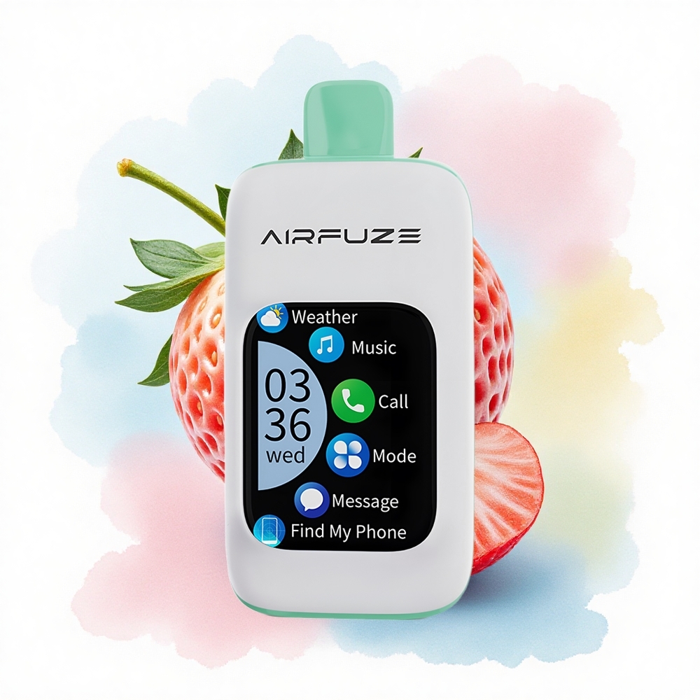 AirFuze Smart 30000 Jordbær Sommer med 5% nikotin og 900mAh