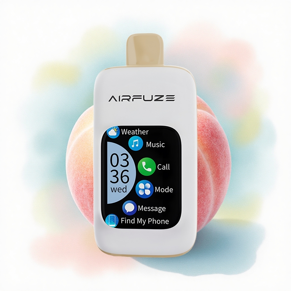 AirFuze Smart 30000 Saftig Fersken med 5% Nikotin og 900mAh