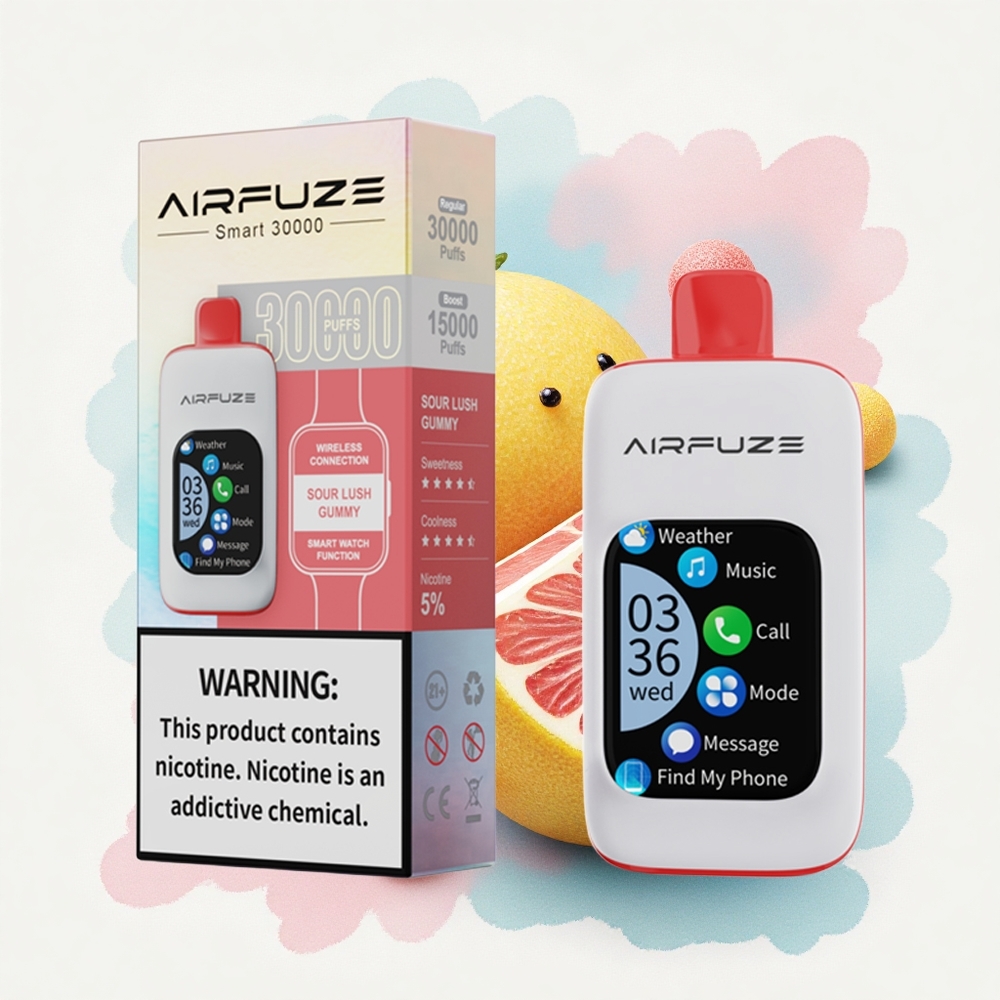 AirFuze Smart 30000 Sure Sour Lush Gummy 5% Nikotin Type-C