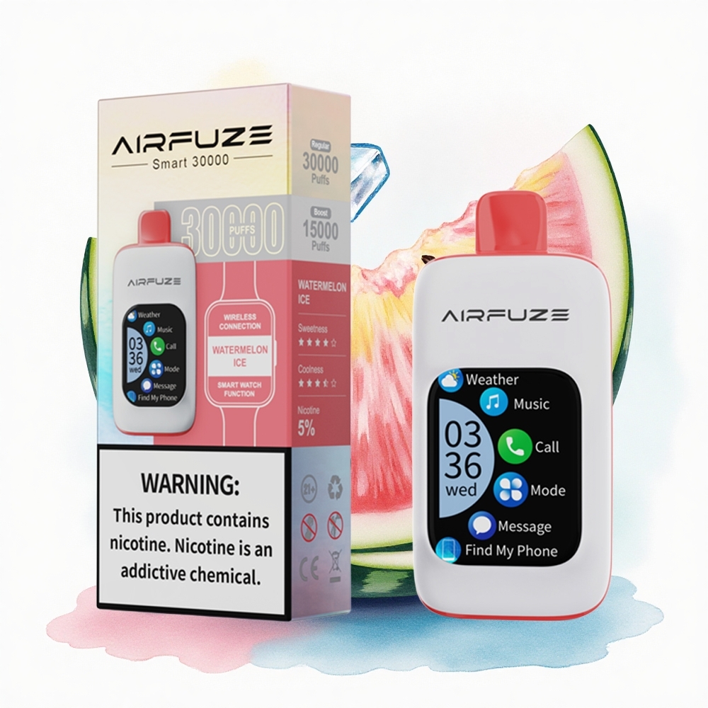 AirFuze Smart 30000 Vandmelon Is 5% Nikotin 900mAh
