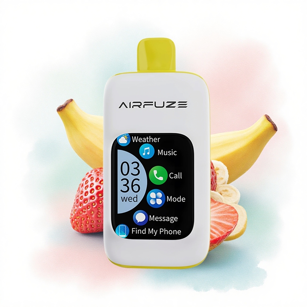 AirFuze Smart Pro 40000 Jordbær Banan 20ML 900mAh 5% Nikotin