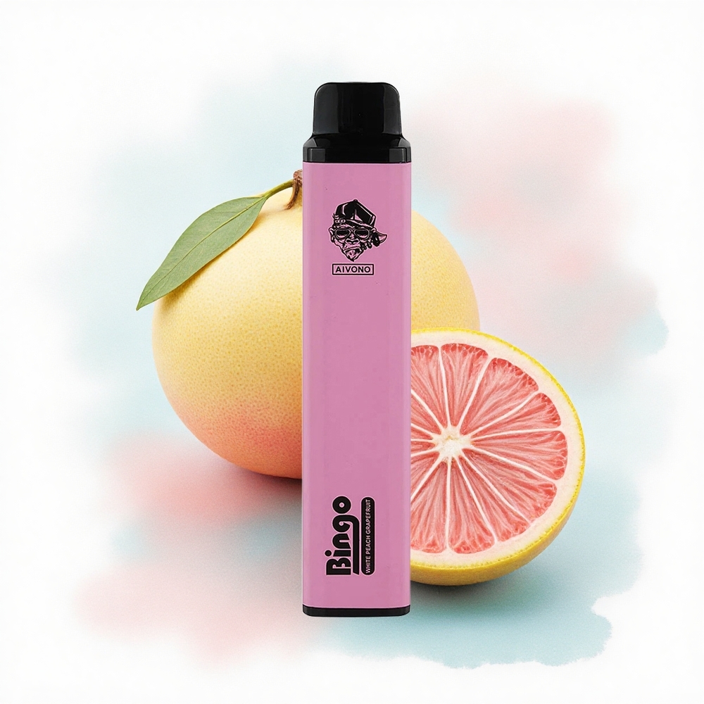 Aivono Aim Bingo 4000 Hvid Fersken Grapefrugt 10mL 1000mAh