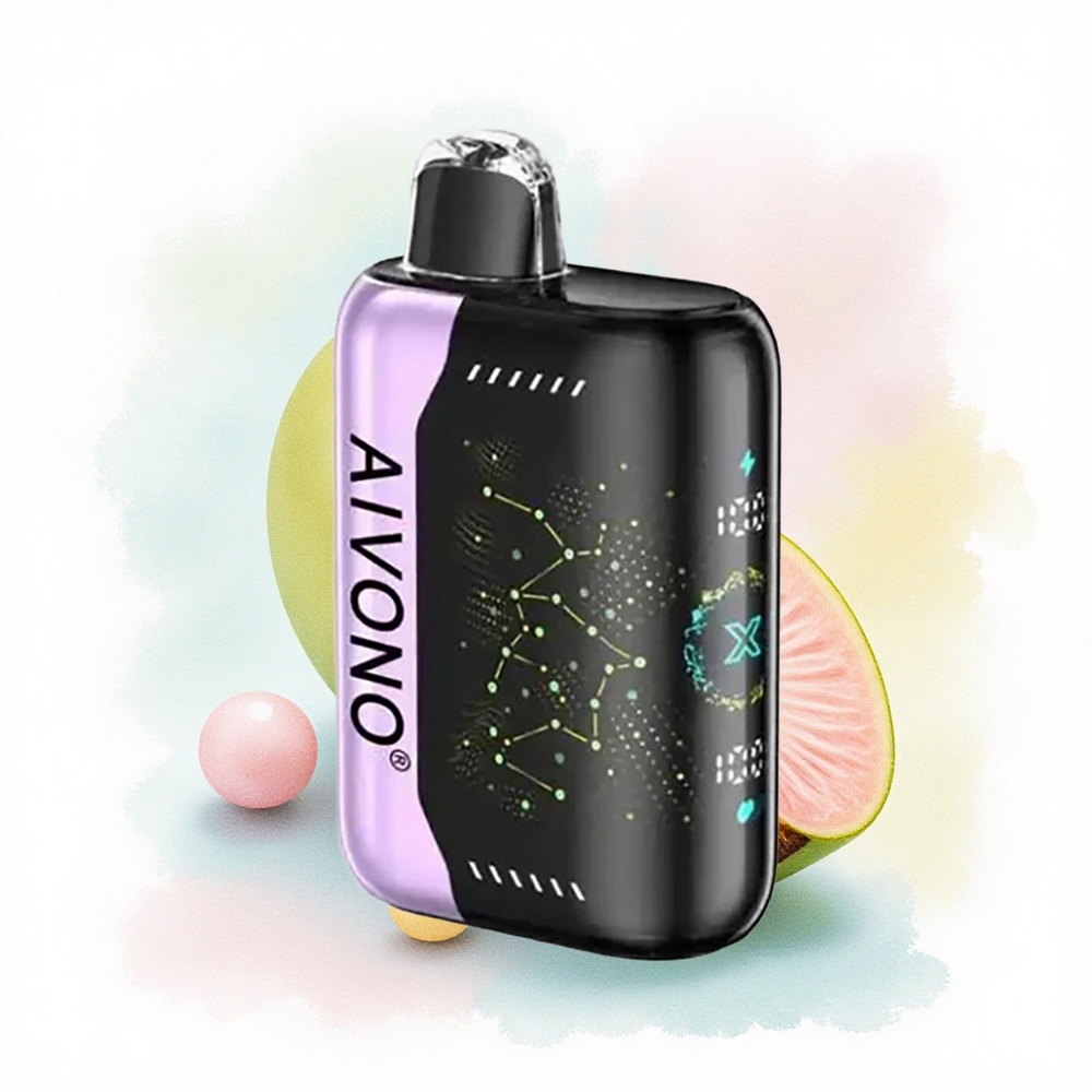 Aivono Aim Boom 25000 Grøn Æble Drue 5% Nikotin Type-C 650mAh