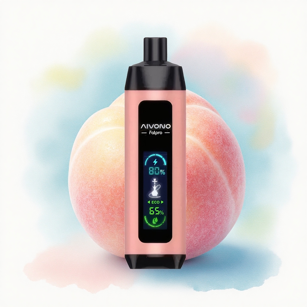 Aivono Aim Fatpro 22000 Fersken Is med 5% nikotin og 600mAh