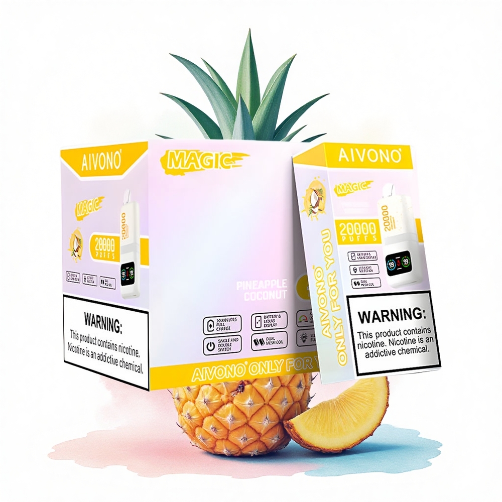 Aivono Aim Magic 20000 Ananas Kokos med 5% Nikotin og 600mAh