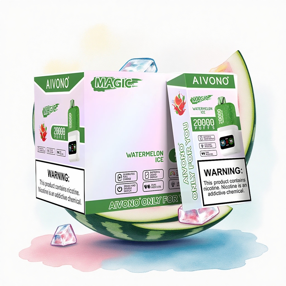 Aivono Aim Magic 20000 Vandmelon Is med 5% nikotin og 600mAh
