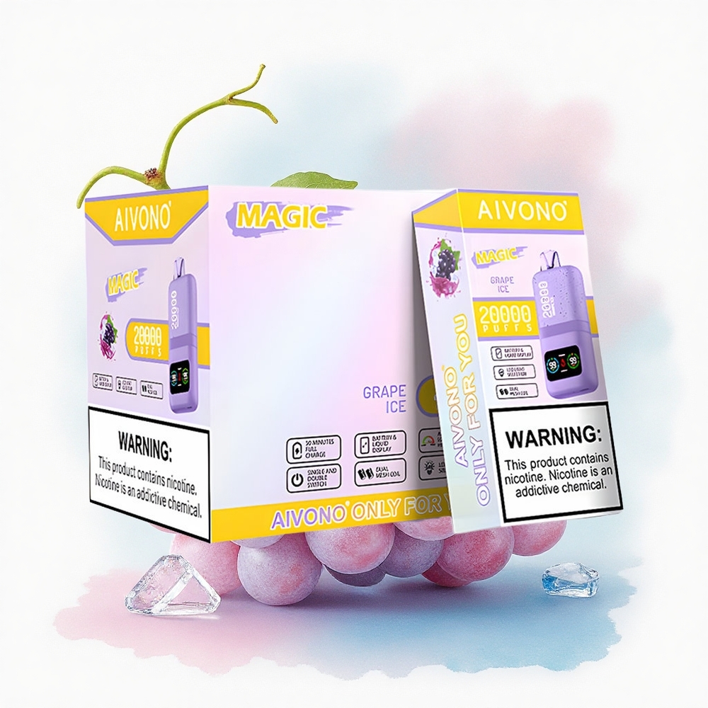 Aivono Aim Magic 20000 Vindrue Is med 600mAh og 5% nicotine