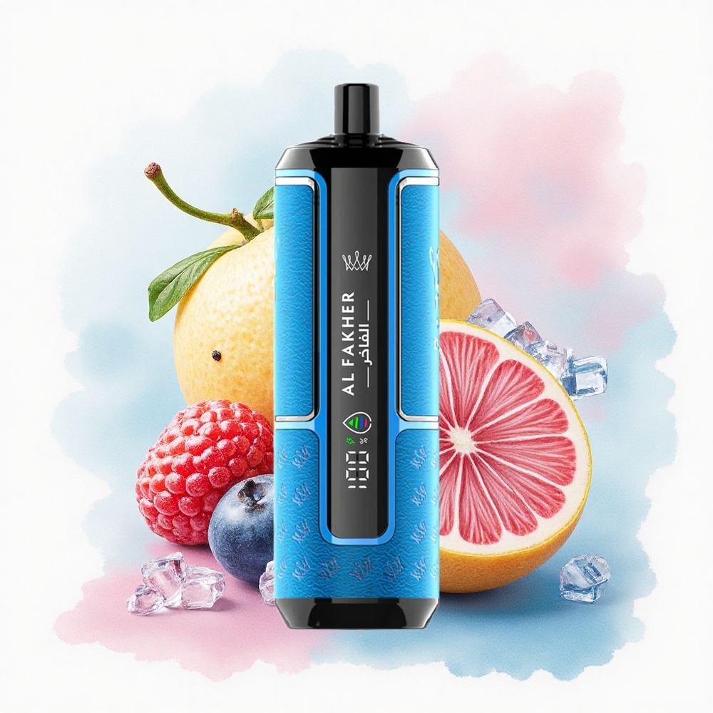 Al Fakher Crown Bar 15K Hypermax Bær Is 22ml 600mAh Type-C