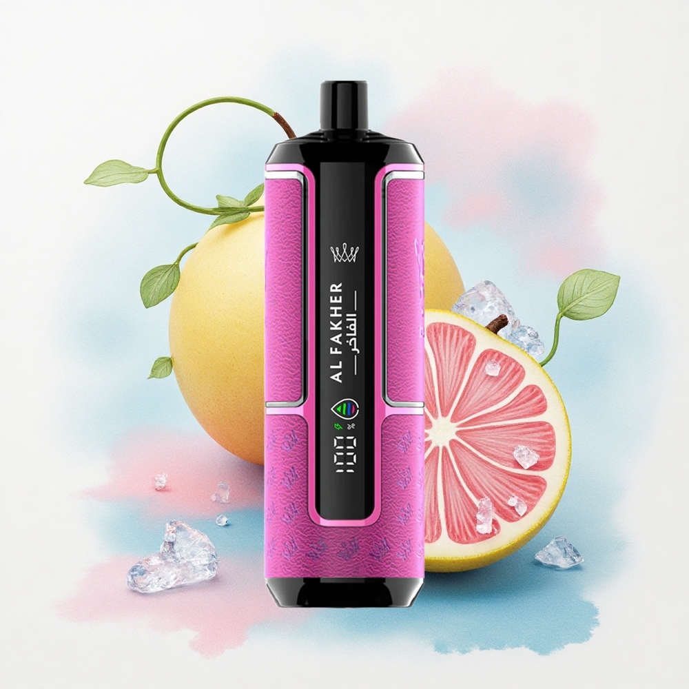 Al Fakher Crown Bar 15K Hypermax Frisk Is med 600mAh og 6mg nikotin