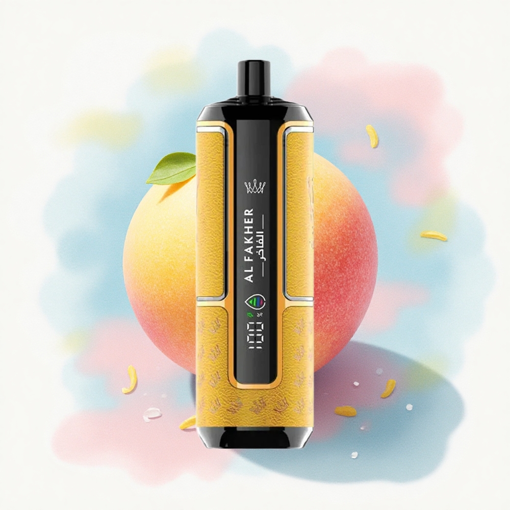 Al Fakher Crown Bar 15K Hypermax Mango Is med 600mAh og 6mg nikotin