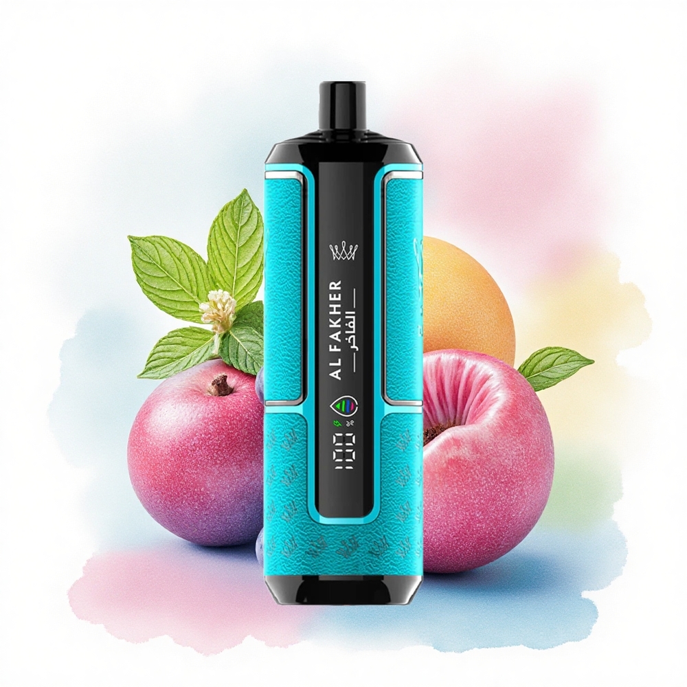 Al Fakher Crown Bar 15K Hypermax Solbær Mynte 22ml 600mAh 6mg Nikotin