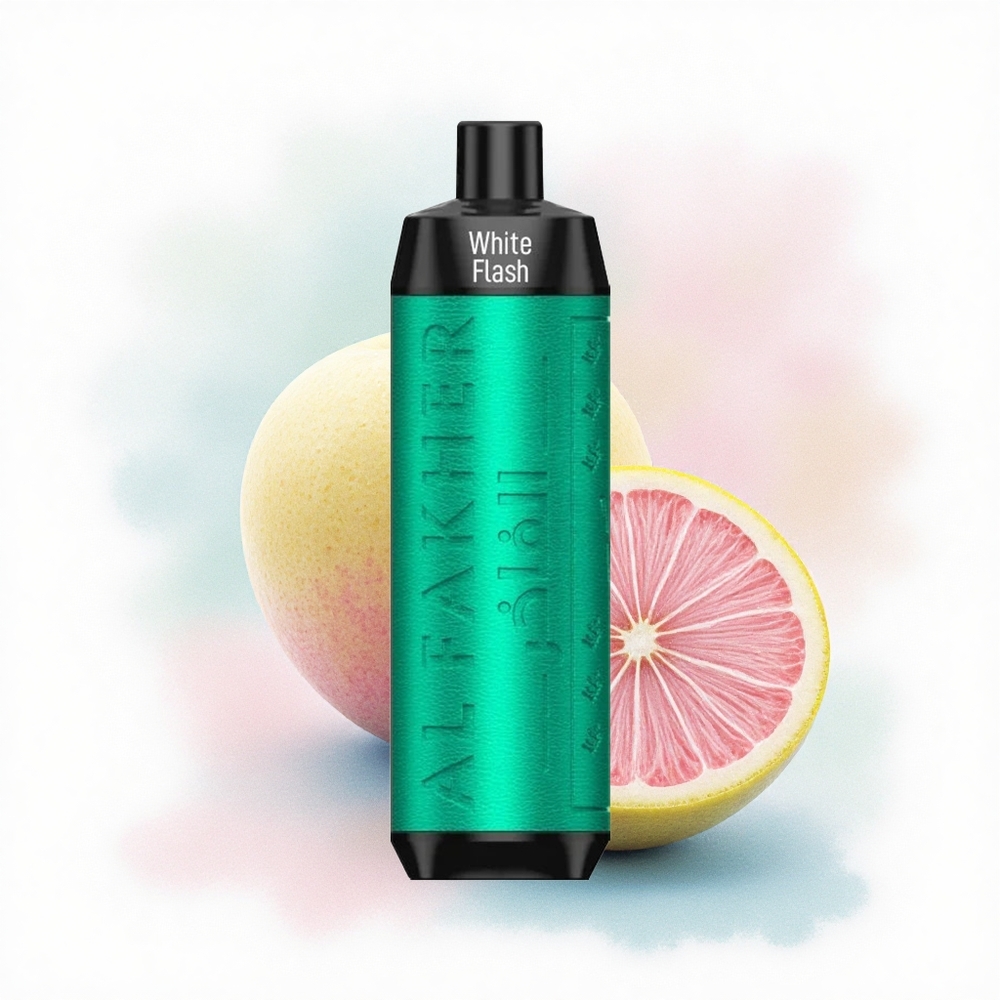 Al Fakher Crown Bar 8000 Crystal Hvidt Lys 600mAh 5mg Nikotin